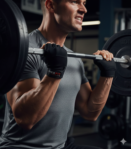 Guantes de Gimnasio REXFIT SPORTS para Levantamiento de Pesas con Soporte para Muñeca, Ideales para Entrenamiento, Fitness, Dominadas, Ciclismo y Mancuernas - Product Image 4