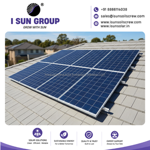 Structure de support de panneaux solaires de toit haute résistance pour systèmes solaires commerciaux et industriels - Product Image 5