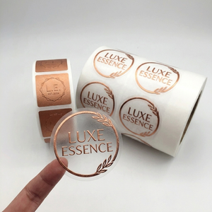 Printed PVC Packaging <b>Labels</b> Waterproof Self Adhesive Product Stickers For Brand Promotion And Retail Packaging - Product Image 2