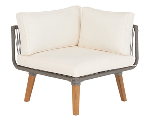 Rope Weave Outdoor Corner Chair Set | Elegante y económico para patios, piscina y hoteles | Fabricante de Vietnam - Product Image 1