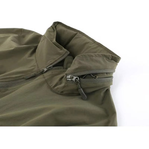 Veste légère multi-poches pour homme, séchage rapide, résistante à l'eau, respirante, softshell, pour la randonnée en plein air, vert olive, kaki, OEM - Product Image 2