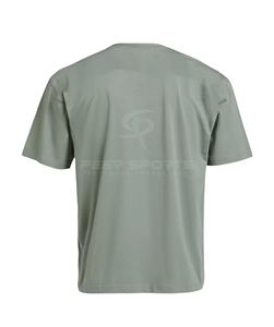 2025 nuevo estilo de los hombres de gran tamaño de punto pesado deportivo 100% algodón Premium de secado rápido transpirable camiseta ecológica - Product Image 3