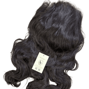 Premium Glueless Vietnamese Human Hair HD Lace Closure Raw Vietnamese Hair Natural <b>Black</b> Swiss <b>Wigs</b> with Natural Wavy - Product Image 1