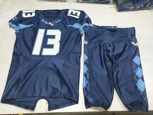 Ensemble de maillots de Football américain personnalisable de haute qualité respirant meilleure équipe sublimée pour les jeux de pratique en gros - Product Image 5