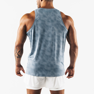 Cotton Tank Tops Gym /Exercise Fitness Sports <b>Vest</b> with Wide Shoulder Round Neck Sleeveless Shirt Casual Wear Tank To - Product Image 5