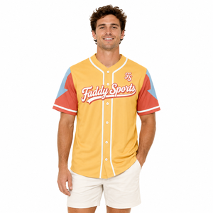 Camiseta de Béisbol Sublimada Personalizada, Uniforme Profesional para Hombre, Transpirable, de Secado Rápido, con Botones, Ropa Deportiva de Softbol - Product Image 3