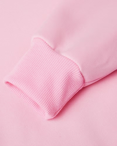 Pink Boys Hooded Fleece Sweatshirt Casual Breathable Eco-Friendly Lined Long Sleeve Winter Wear - Product Image 6
