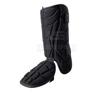 Protège-tibias et genouillères de baseball en EVA, protection professionnelle légère, personnalisables avec logo pour l'entraînement sportif - Product Image 2