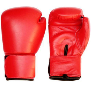 ถุงมือชกมวยหนัง PU คุณภาพสูง MB Leather Hassam พร้อมโลโก้สั่งทำ ปิดแบบตีนตุ๊กแก สำหรับผู้ใหญ่ MMA คิกบ็อกซิ่ง ฝึกซ้อม สวมใส่สบาย - Product Image 4