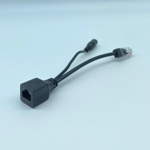 12V 2A PoE Extension <b>Cable</b> PoE <b>Splitter</b> <b>Cable</b> DC & RJ45 CAT6 PoE Adapter <b>Cable</b> Passive PoE <b>Splitter</b> <b>Cable</b> - Product Image 2