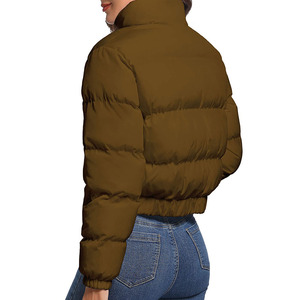 Women Fitness Outdoor Workout Warm Puffer Jacket Wholesale Women Trekking Weatherproof Puffer <b>Parka</b> Custom Women Sports Active - Product Image 2