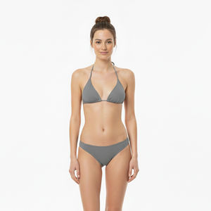 ชุดบิกินี่ 2 ชิ้น คุณภาพดี ขายส่งสำหรับผู้หญิง ระบายอากาศได้ดี แห้งเร็ว ชุดว่ายน้ำชายหาดฤดูร้อน ดีไซน์ทันสมัย พร้อมโลโก้ด้านหน้า - Product Image 4