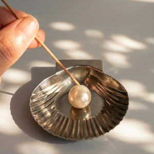 Shell <b>Incense</b> <b>Holder</b> Minimalist Pearl Accent <b>Holder</b> Shell <b>Incense</b> Burner Pearl Accent Hand-Made Minimalist <b>Incense</b> Stick <b>Holder</b> - Product Image 3