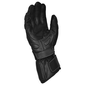Guantes de Motocicleta de Cuero Reforzado de Alta Calidad Punchin Sports con Costuras Duraderas, Protectores de Nudillos Rígidos y Pantalla Táctil - Product Image 3
