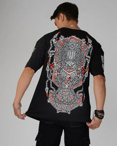 เสื้อยืดคอกลมผู้ชายผ้าฝ้ายแท้ 100% คุณภาพพรีเมียม พิมพ์ลายโลโก้ตามสั่ง ขายส่งจำนวนมาก - Product Image 2