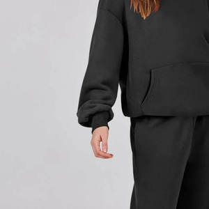 Ensemble de survêtement sportif pour femme, mode d'hiver, deux pièces, streetwear, à capuche, pour le jogging et l'entraînement - Product Image 6