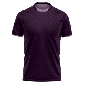 Maillot de football à manches courtes pour homme, bleu marine, imprimé géométrique, col rond, polyester respirant, vêtements de sport pour toutes les saisons - Product Image 3