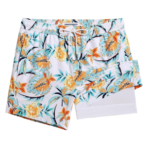High Quality Sublimation Swim Shorts Breathable Quick Dry Beachwear Shorts Professional Supplier - Product Image 4