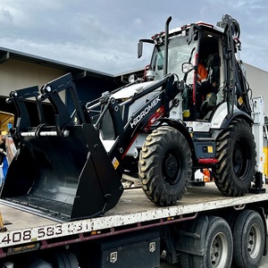 รถตักล้อยางไฮโดรมีค 4x4 แบบลากจูงได้ รถตักล้อยางแข็งแรง ควบคุมด้วย PLC พร้อมมอเตอร์และปั๊มอเนกประสงค์ - Product Image 3