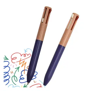 Private Label 4-in-1 Waterproof Makeup Pen Multi-Function Eye Lip Highlighter And Bronzer Versatile Enhanced Beauty Tool