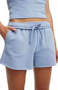 Pantalones Cortos Casuales para Mujer, 100% Algodón, con Logotipo Estampado en Serigrafía Personalizada, Cintura Elástica, Ropa Urbana Transpirable, Gran Venta - Product Image 6