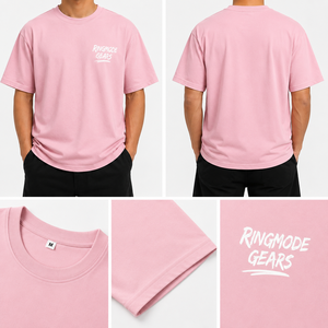 Camiseta de Manga Corta Extra Grande para Hombre, Ecológica y Personalizada, con Hombros Caídos, Mezcla de Poliéster/Algodón, Estampado Serigrafiado, Estilo Urbano - Product Image 3