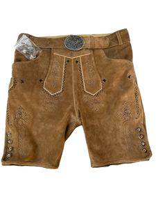 บทความ2025มาใหม่ท่อ lederhose สำหรับผู้ชายเสื้อผ้าบาวาเรีย Trachten คุณภาพสูง Kurz lederhose หนังแท้สำหรับฤดูกาลใหม่2025 - Product Image 4