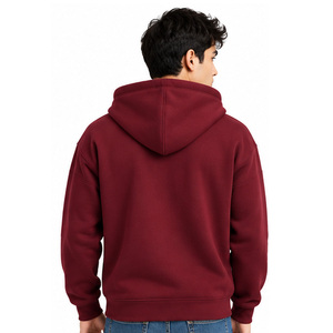 Zipper Hoodie for Men Custom Full <b>Zip</b> <b>Hooded</b> Sweatshirt Active Stylish Casual Sportswear OEM ODM Manufacturer Wholesale Supplier - Product Image 2