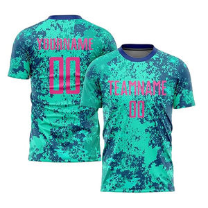 Ropa Deportiva, Uniforme de Fútbol para Entrenamiento de Equipos, Pantalones Cortos Ligeros y Ecológicos, 100% Poliéster, Último Diseño Estampado - Product Image 5