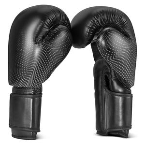 Gants de boxe d'entraînement en cuir véritable de haute qualité, rembourrage premium, OEM ODM personnalisable, prix d'usine, vente en gros - Product Image 1