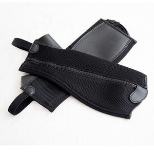 Nouvelles jambières d'équitation respirantes en cuir et maille pour enfants et adultes - Product Image 5