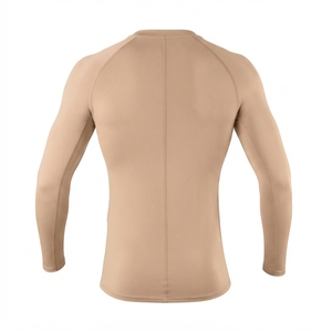 Camisetas de Protección Solar Personalizadas de Talla Grande, Camiseta de Protección Solar de Una Pieza para Hombre, Camiseta de Manga Larga, Spandex/Poliéster - Product Image 2