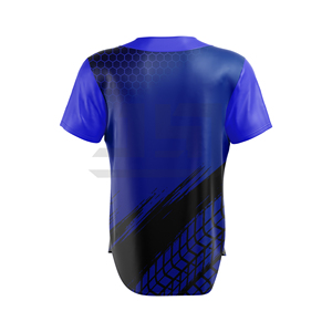 เสื้อเบสบอลสั่งทำพิเศษ ออกแบบมาเพื่อสนามเบสบอล ผสมผสานความสบาย ทนทาน ประสิทธิภาพ และเอกลักษณ์ของทีม ผลิตจากโพลีเอสเตอร์ 100% แขนสั้น - Product Image 4