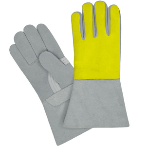 Guantes de Soldadura TIG de Cuero Vacuno de Alto Rendimiento, Resistentes al Calor y las Llamas, Reflectantes, Ropa de Seguridad - Product Image 5