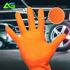 Guantes Desechables de Nitrilo con Textura de Diamante, Sin Polvo, Resistentes, Duraderos, Resistentes a los Productos Químicos, Adecuados para la Industria Automotriz - Product Image 1