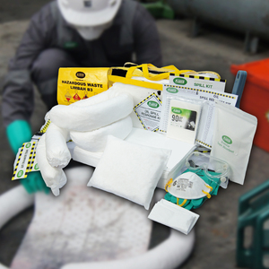 Oil Only Spill Kit <b>30L</b> with Soft <b>Bag</b> Compact Emergency Spill Response Kit for Fuel Diesel Oil Leak Absorbent Pads Socks Safety - Product Image 1