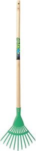 Linea Exports Inc. Nuevas y Atractivas Herramientas de Jardinería: Pala Pequeña Afilada con Mango de Madera de Nogal y Rastrillo - Product Image 3