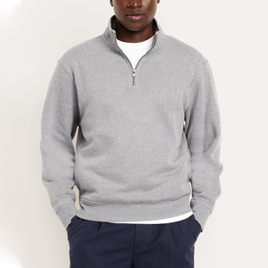 Pillow Collar Customized Heavyweight Crew Neck <b>Sweatshirt</b> 100% Polyester Men Autumn ODM - Product Image 5