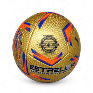 Balón de Fútbol PU Talla 5 ESTRELLA INTERNATIONAL, Cosido a Máquina, Ligero y Duradero para Entrenamiento y Partidos en Interiores y Exteriores - Product Image 5
