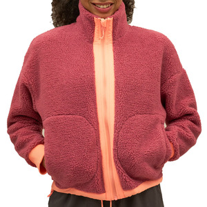 CHALASA SPORTS Spring Summer Women's Running Jacket Zipper Full-Zip Pocket Fleece Hoodie Eco-Friendly Lightweight Breathable - Product Image 1