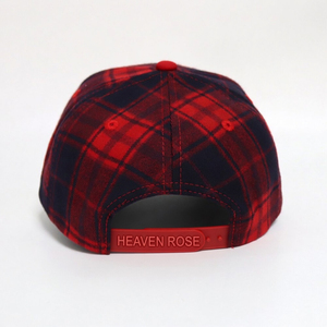Gorra de Béisbol Personalizada con Bordado a Cuadros, Estilo Urbano, Unisex, de Franela, Tipo Snapback, Venta al Por Mayor, OEM, B2B, MOQ Bajo - Product Image 3