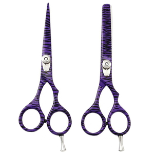 2 Pcs Professional <b>Barber</b> Hairdressing Scissors <b>Set</b> Stainless Steel 6 Inch Hairdressing Shears Durable <b>Barber</b> Thinning Scissor - Product Image 1