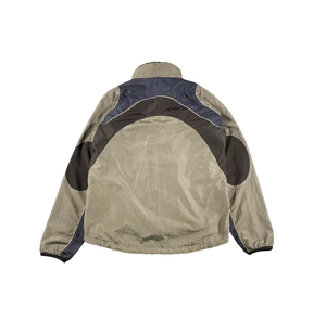 Chaqueta Deportiva Cortavientos para Hombre, con Bloques de Color, Cuello Alto, Cierre de Cremallera, Estilo Deportivo, para Uso en Exteriores, Material de Poliéster - Product Image 2