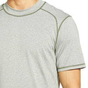 เสื้อยืดลำลองผู้ชายผ้าฝ้ายแท้ 100% สำหรับฤดูร้อน แบบเรียบง่าย มีทุกขนาด - Product Image 6