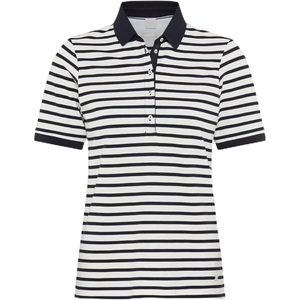 Camisas Casuales para Mujer, Corte Ajustado, Transpirables, de Jersey de Algodón/Spandex, con Rayas Teñidas, Ligeramente Largas, al Mejor Precio - Product Image 1