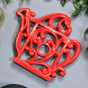 Heavy Duty Metal <b>Trivet</b> Strong And Stable Build Heat Resistant Ideal For Large Pots Pans And Serving Dishes Contemporary Metal - Product Image 3