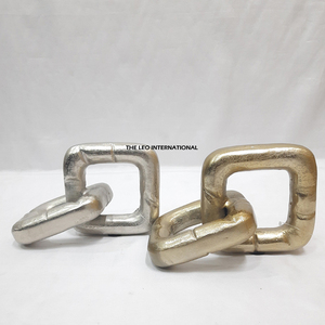 Escultura Decorativa de Piña de Aluminio Dorado para el Hogar, Adorno Artificial de Moda para Centro de Mesa - Product Image 4