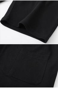 Pantalones Cortos de Felpa 100% Algodón para Hombre, Cintura Media, los Mejores Proveedores, Nuevo Diseño Tejido con Patrón de Lona, Servicio OEM - Product Image 4