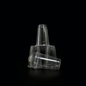 Gobelets en plastique PP à paroi simple, écologiques et jetables, 95 mm, 16/20/24 oz, pour café et boissons froides, avec couvercles - Product Image 3