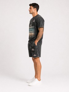 Conjunto Casual de Verano/Otoño para Hombre, Camiseta y Pantalones Cortos Suaves y Transpirables para Playa y Vacaciones, Servicio OEM, Colores Personalizados, Mejor Calidad - Product Image 4